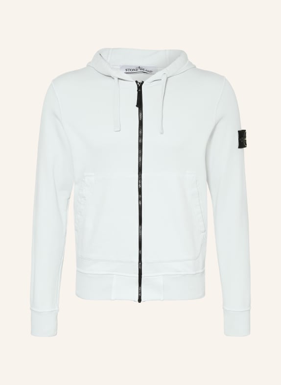 STONE ISLAND sweat à capuche BLEU CLAIR