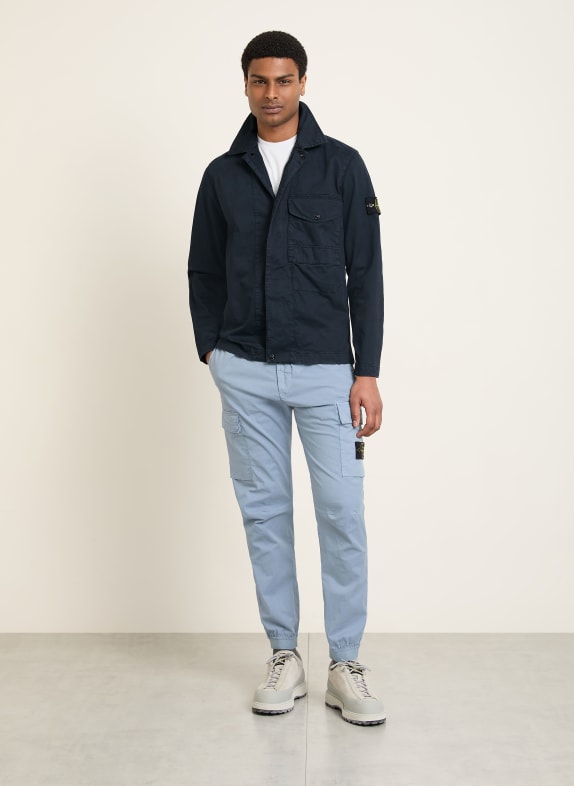 STONE ISLAND Overjacket DONKERBLAUW