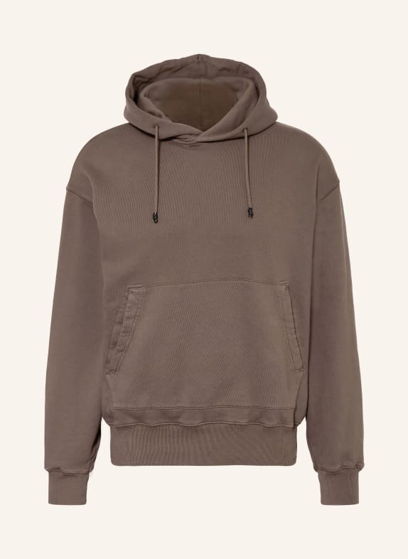 STONE ISLAND Hoodie MARRON FONCÉ / DONKERGEEL