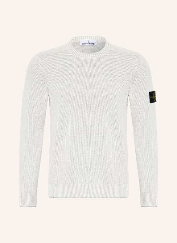STONE ISLAND sweater LIGHT GRAY / DARK GRAY