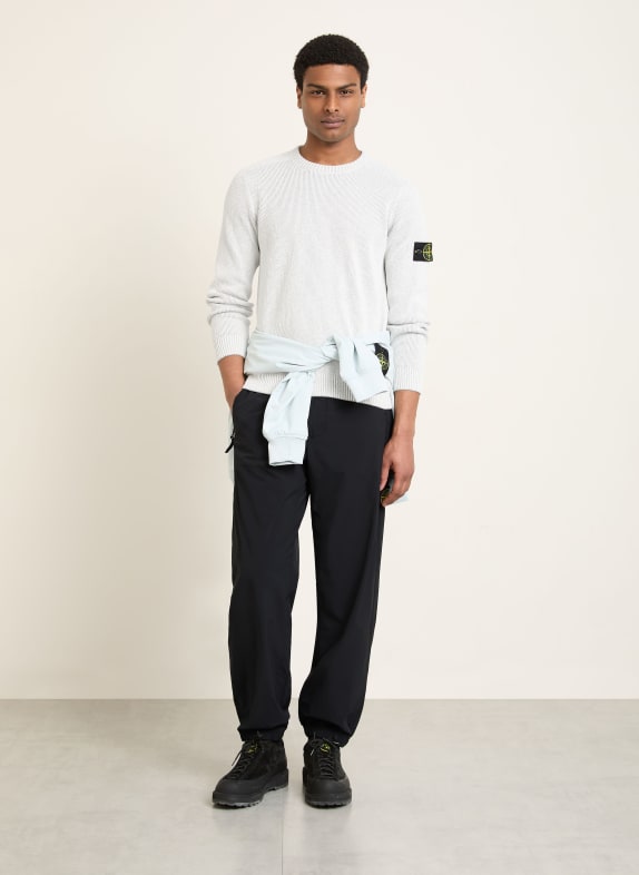 STONE ISLAND trui LICHTGRIJS / DONKERGRIJS