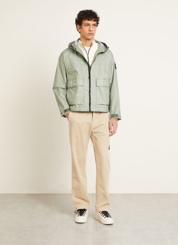 STONE ISLAND Bunda MEMBRANA 3L TC MÁTOVÁ