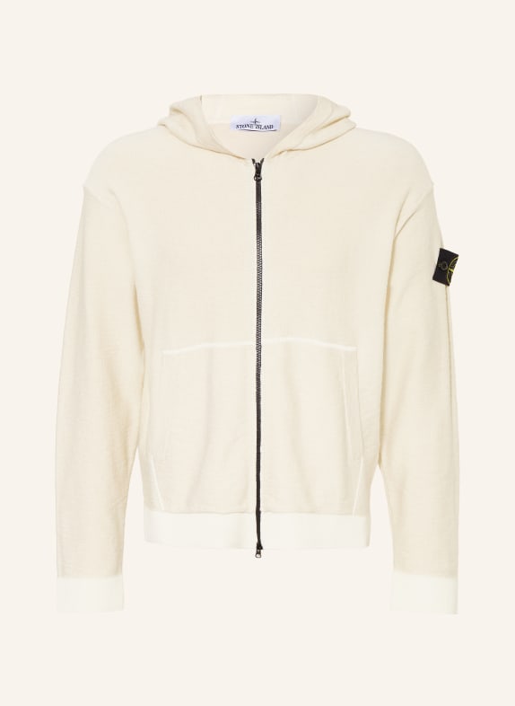 STONE ISLAND cardigan CRÈME