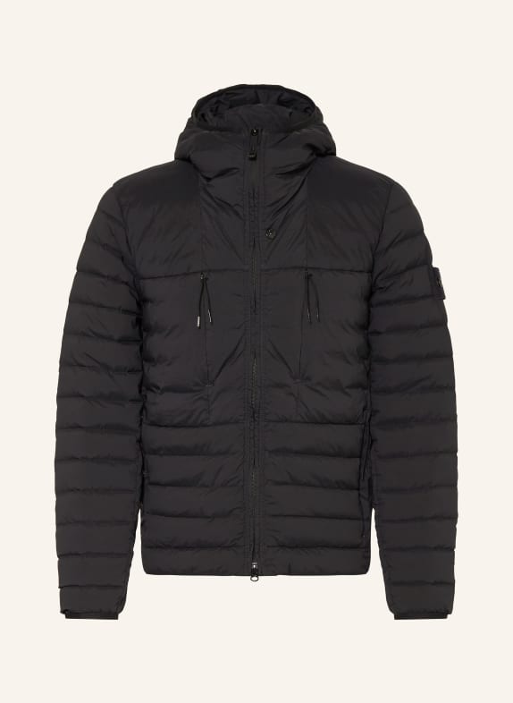 STONE ISLAND kurtka puchowa CZARNY