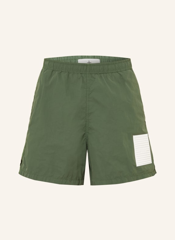 STONE ISLAND Badeshorts OLIV