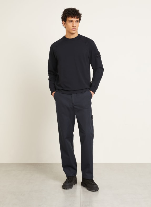 STONE ISLAND Sweatshirt GHOST DONKERBLAUW