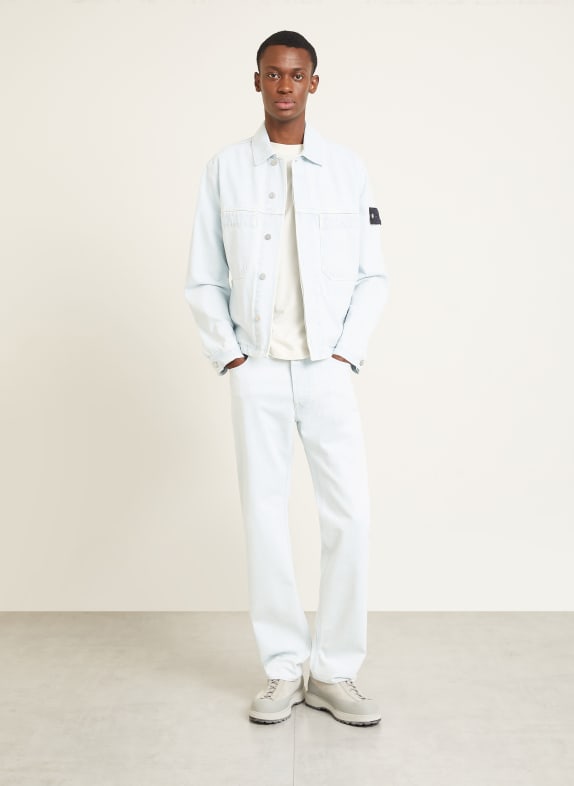 STONE ISLAND Jeans DENIM PROJECT Straight Fit VJ203 BLUE EXTRA BLEACH