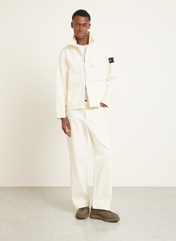 STONE ISLAND Jeans DENIM PROJECT Loose Fit V0093 Ivory