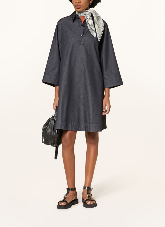 MRS & HUGS Robe chemise effet jean GRIS FONCÉ