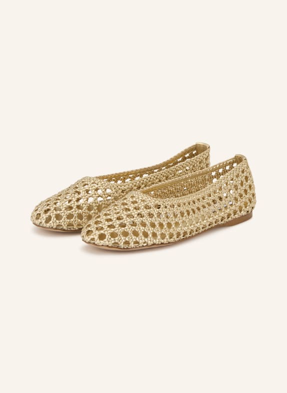 STEVE MADDEN Ballerinas RENA GOLD