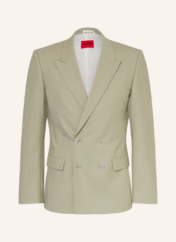 HUGO Anzugsakko HENRY Slim Fit 337 LIGHT/PASTEL GREEN