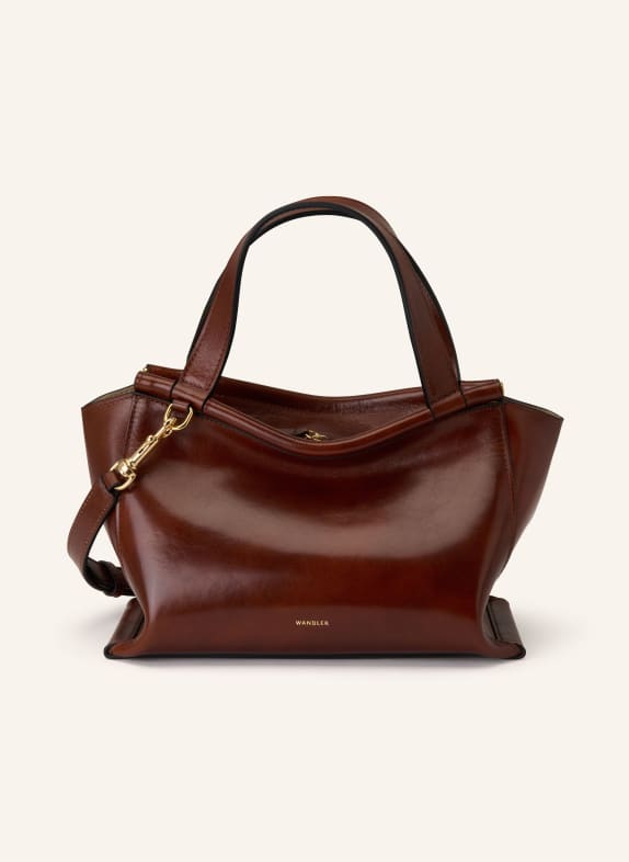 WANDLER Handtasche HORTENSIA BRAUN / GOLD