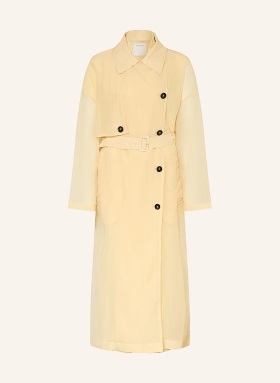 SPORTMAX 2-in-1-Trenchcoat FATA HELLGELB