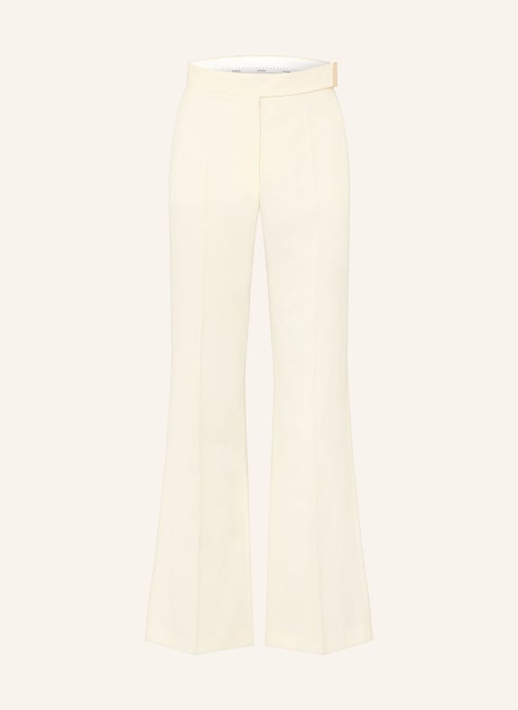 SPORTMAX Bootcut-broek PIACERE LICHTGEEL