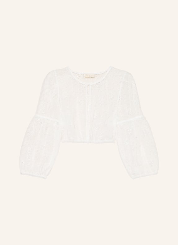 KRÜGER Dirndlbluse aus Spitze mit 3/4-Arm ECRU