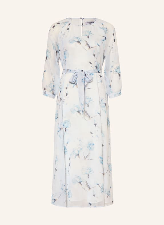 MORE & MORE Jurk met 3/4-mouwen LICHTBLAUW / LICHTBRUIN / BLAUW