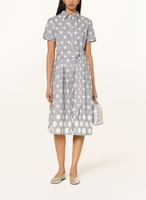 MORE & MORE Overhemdjurk GRIJS / WIT