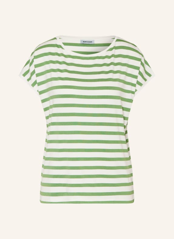 MORE & MORE T-shirt GROEN / WIT