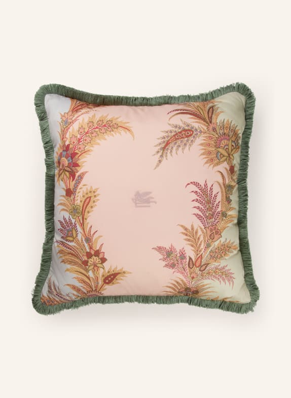 ETRO Home Sierkussens ROSE CLAIR / DONKERROOD / DONKERGROEN