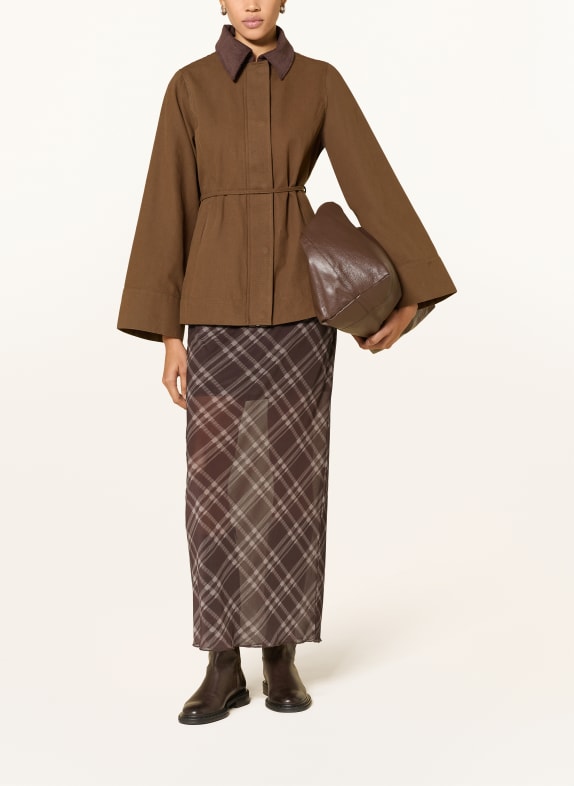 NEO NOIR Overjacket HEMPLER BRAUN / DUNKELBRAUN