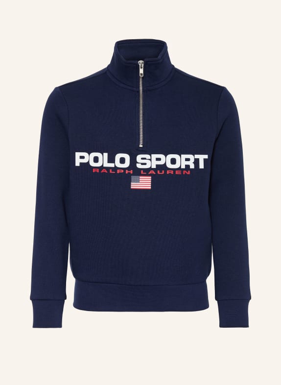 POLO RALPH LAUREN Sweat-Troyer DUNKELBLAU / ROT / WEISS