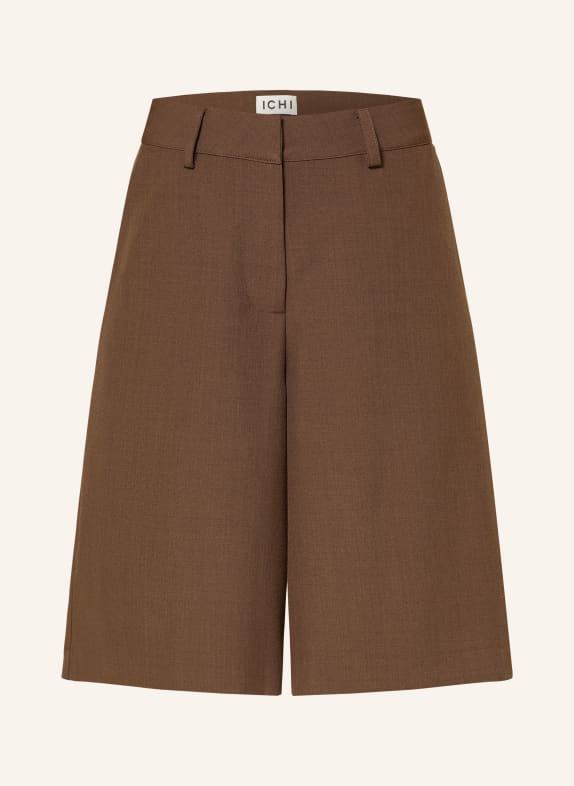 ICHI Shorts IHFAVA DARK BROWN