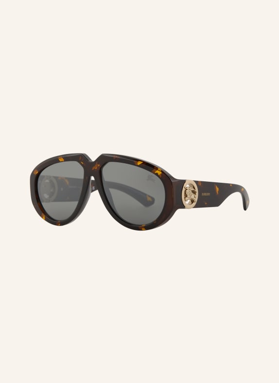 BURBERRY Zonnebril BE4479U HAVANA/ GRIJS SPIEGELEND