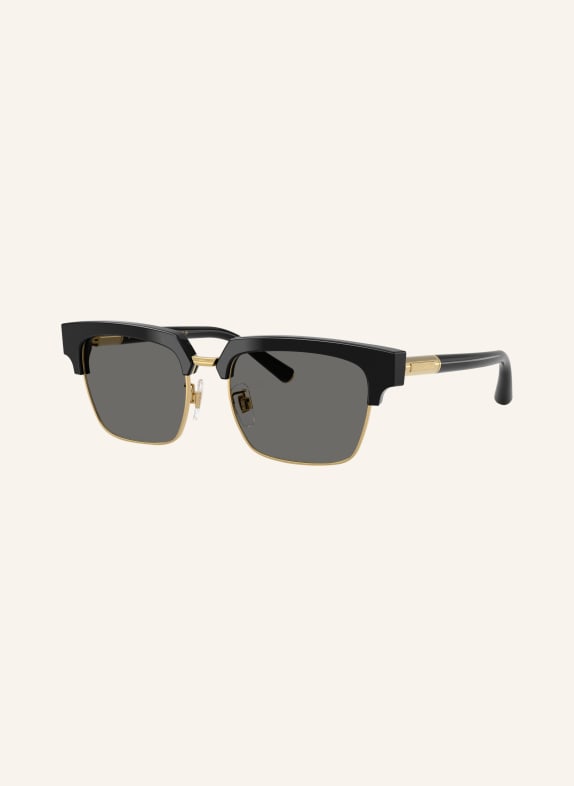 DOLCE & GABBANA Okulary przeciwsłoneczne DG4522 CZARNY/ SREBRNY/ SZARY