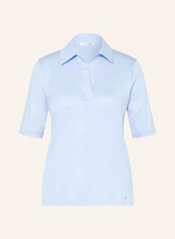 efixelle Jersey-Poloshirt HELLBLAU