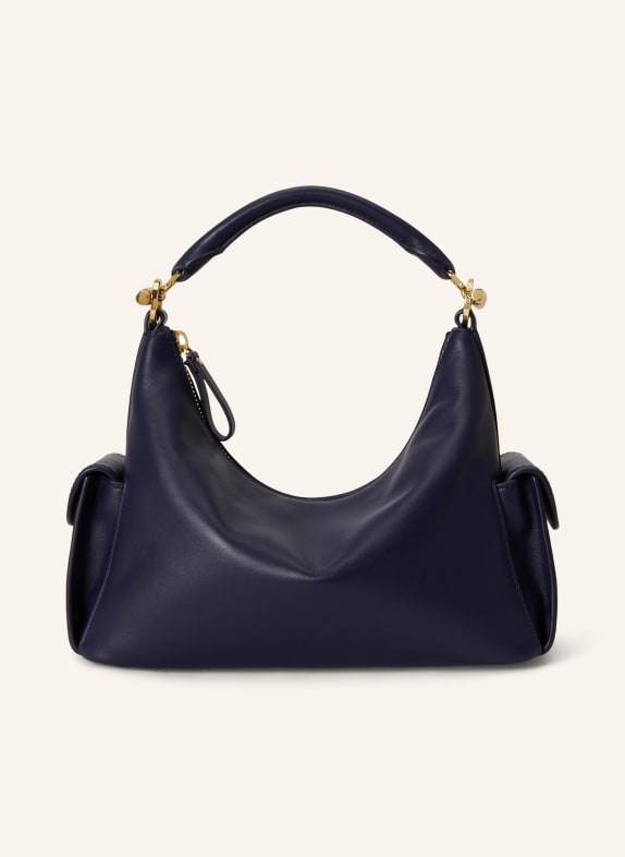 LAUREN RALPH LAUREN BLAIKE handbag DARK BLUE / GOLD