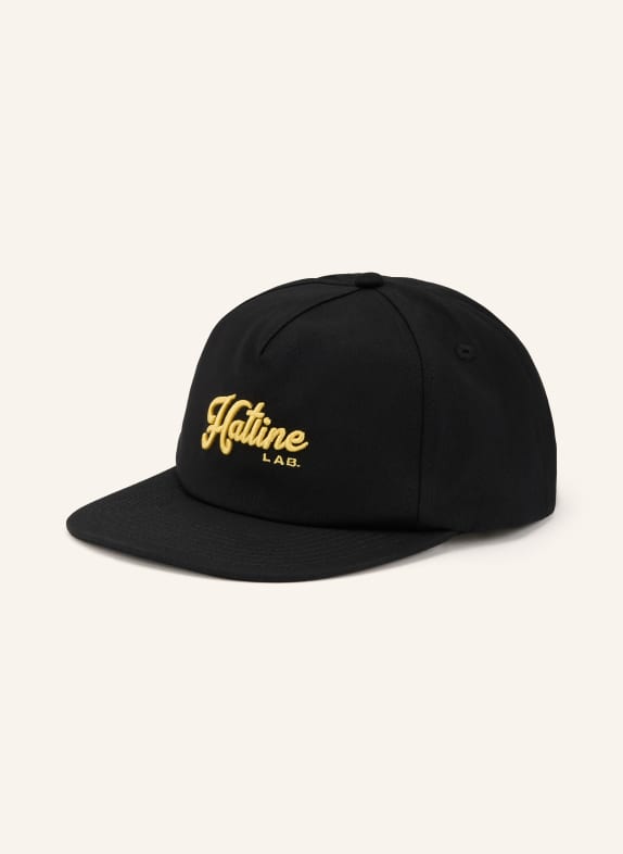 Hatline LAB Cap SIGNATURE LOGO SCHWARZ