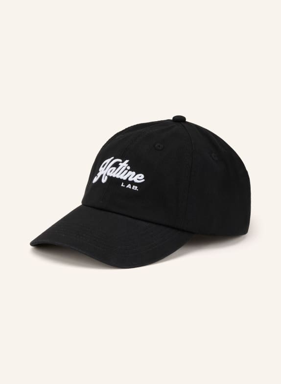 Hatline LAB Cap SIGNATURE LOGO SCHWARZ