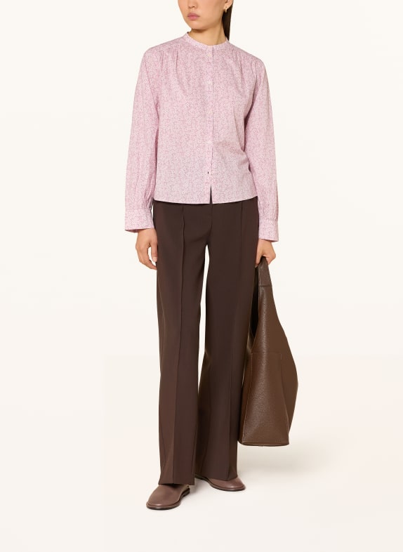 Marc O'Polo Bluse ROSA / MØRKEGRÅ / HVID