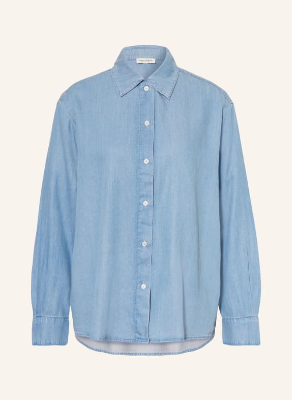 Marc O'Polo Denim-look shirt blouse LIGHT BLUE