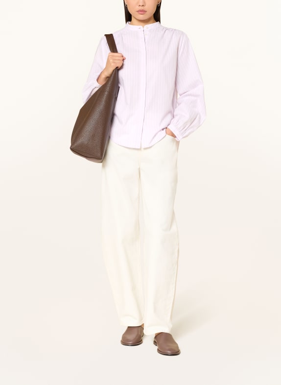 Marc O'Polo blouse ROSÉ / WIT