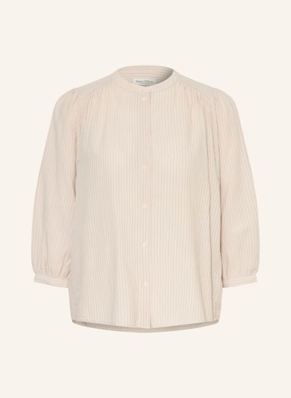 Marc O'Polo Blouse à manches 3/4 CRÈME / NOIR