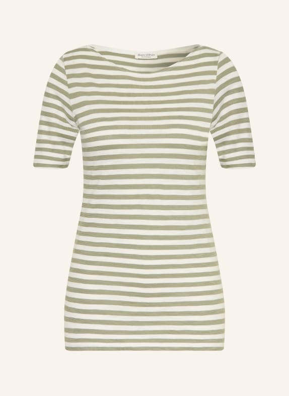 Marc O'Polo T-Shirt OLIV / CREME