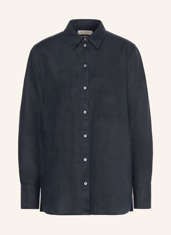 Marc O'Polo Bluzka z lnu GRANATOWY