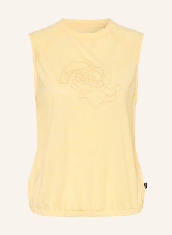 me°ru' Tanktop CAMACHA HELLGELB