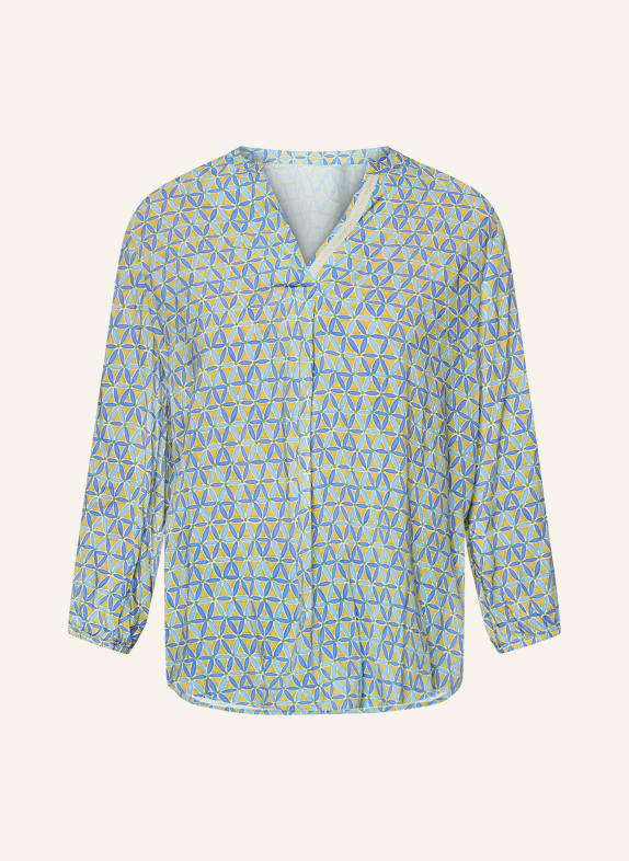 CARTOON Blouse met 3/4-mouwen LICHTGROEN / BLAUW