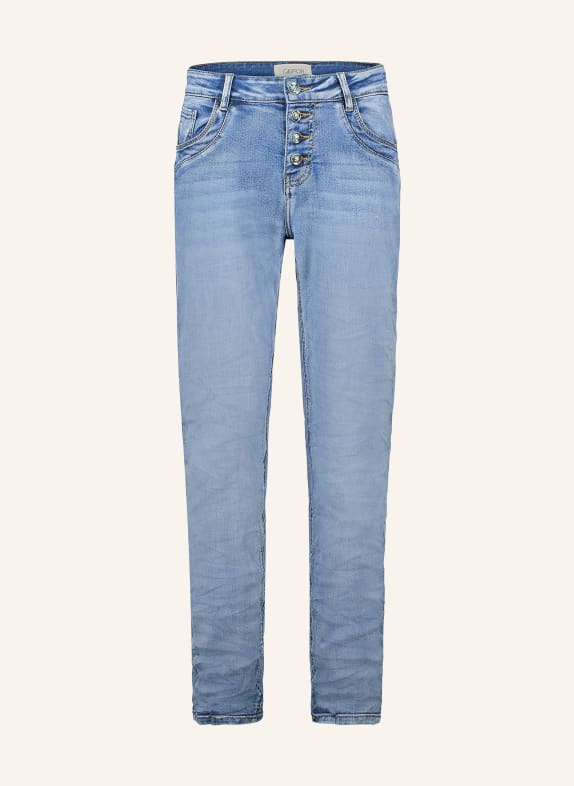 CARTOON Jeans met strass-steentjes 8619 Middle Blue Denim