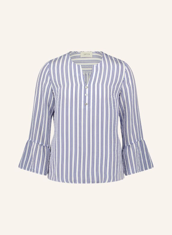 CARTOON blouse WIT / LICHTBLAUW / DONKERBLAUW