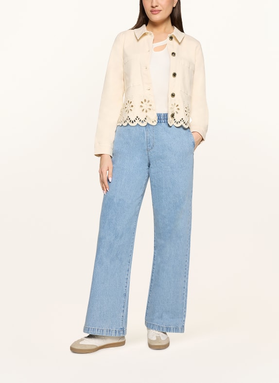 CARTOON Straight jeans 8619 Middle Blue Denim