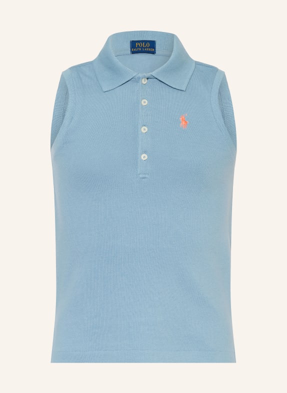 POLO RALPH LAUREN Polo piqué BLEU CLAIR