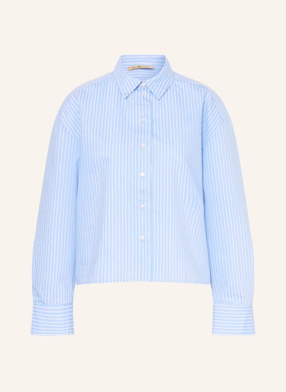 Smith & Soul Hemdbluse HELLBLAU / WEISS / SCHWARZ