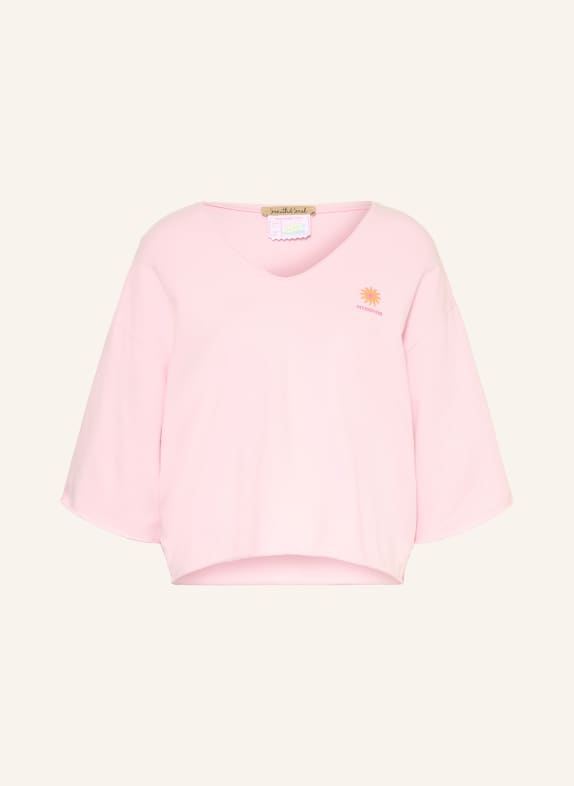 Smith & Soul Sweatshirt mit 3/4-Arm HELLROSA / PINK