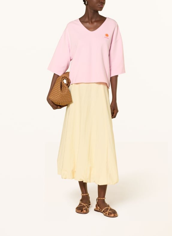 Smith & Soul Sweatshirt met 3/4-mouwen ROSE CLAIR / ROZE