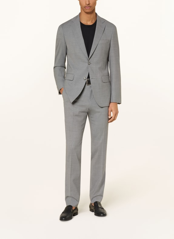 BOSS Anzug HUGE Slim Fit GRAU