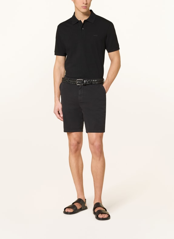 BOSS Chinoshorts KANE Modern Regular Fit SVART
