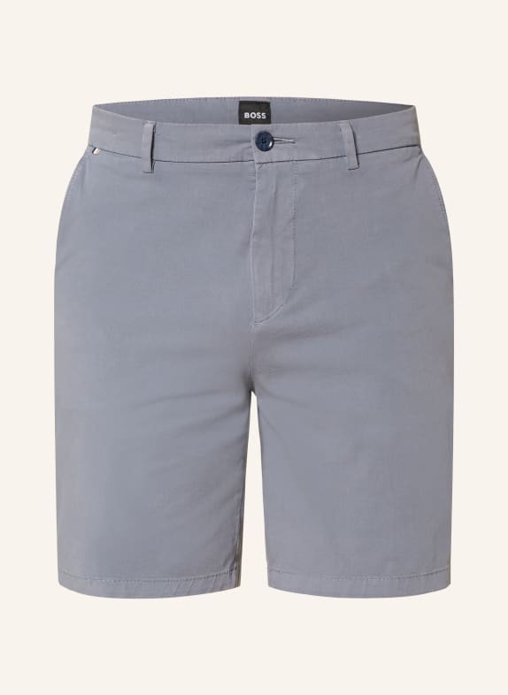 BOSS Short chino KANE Coupe moderne régulière BLEU CLAIR